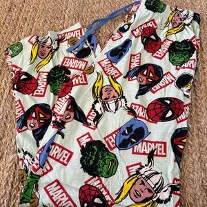 Marvel Men’s Teen Superhero Drawstring Pajama Pants Size Medium NWOT